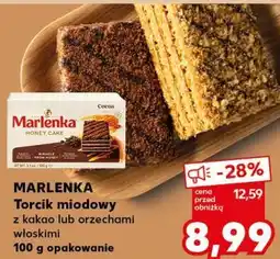 Kaufland MARLENKA Torcik miodowy z kakao lub orzechami włoskimi oferta