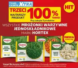 Kaufland Mrożonki warzywne jednoskładnikowe Hortex oferta
