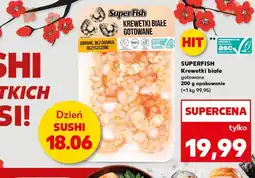 Kaufland SuperFish Krewetki białe gotowane oferta