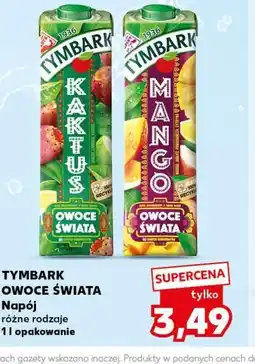 Kaufland Tymbark Owoce Świata Napój oferta