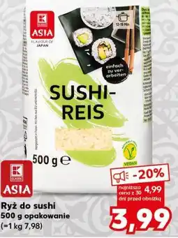 Kaufland K-ASIA Ryż do sushi oferta