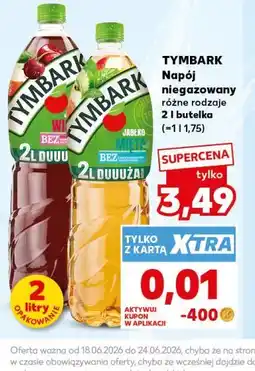 Kaufland Tymbark Napój niegazowany oferta