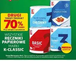 Kaufland Wszystkie ręczniki papierowe marki K-Classic oferta