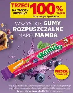 Kaufland Wszystkie gumy rozpuszczalne marki Mamba oferta