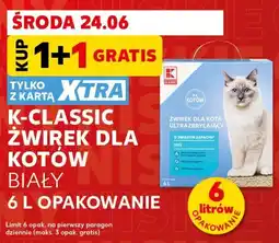 Kaufland Żwirek dla kotów oferta