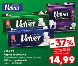Kaufland VELVET Papier toaletowy oferta