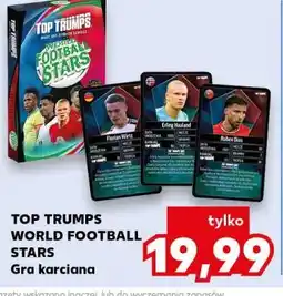 Kaufland TOP TRUMPS WORLD FOOTBALL STARS Gra karciana oferta