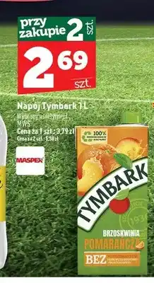 Topaz Napój Tymbark Brzoskwinia Pomarańcza oferta