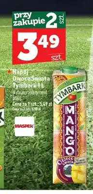 Topaz Napój Tymbark Owoce Świata Mango oferta