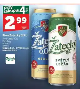 Topaz Piwo Zatecky Světlý Ležák oferta
