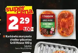 Topaz Karkówka marynowana słodko-pikantna Sokołów Grill House oferta