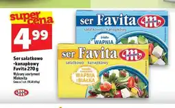 Topaz Ser sałatkowo-kanapkowy Favita źródło wapnia Mlekovita oferta