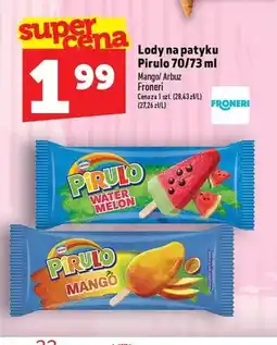 Topaz Lody na patyku Pirulo Watermelon oferta