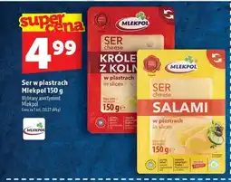 Topaz Ser w plastrach Królewski z Kolna Mlekpol oferta