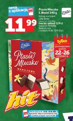 Topaz Ptasie Mleczko waniliowe E.Wedel oferta