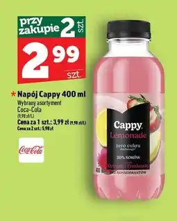 Topaz Napój Cappy Lemonade Cytryny i Truskawki oferta