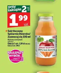 Topaz Sok tłoczony Zaowocuj się Jabłko-Marchew oferta