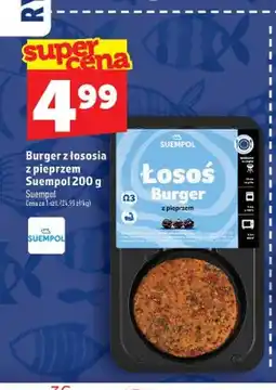 Topaz Burger z łososia z pieprzem Suempol oferta