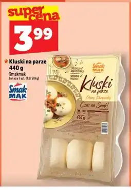Topaz Kluski na parze Smakmak oferta