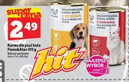 Topaz Karma dla psa Fiona&Atos z drobiem oferta