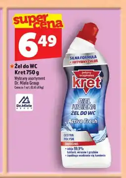 Topaz Żel do WC Kret Biel Higiena Active Fresh oferta