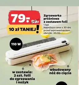 Netto Zgrzewarka próżniowa z zestawem folii Smarty oferta