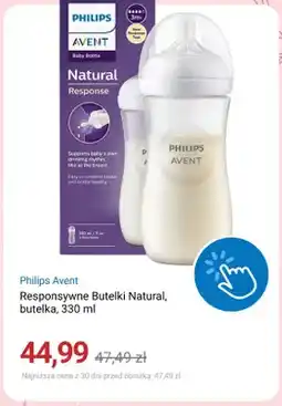 Smyk Butelka do karmienia Philips Avent Responsywne Butelki Natural oferta