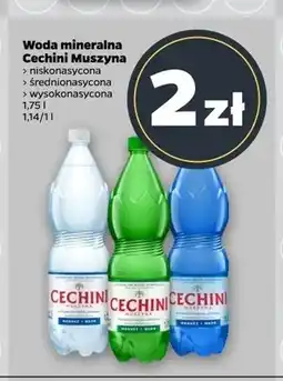 Netto Woda mineralna niskonasycona Cechini Muszyna oferta