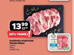 Netto Karkówka wieprzowa Sztuka Mięsa plastry oferta