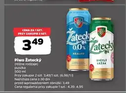 Netto Piwo bezalkoholowe Žatecký Nealko oferta