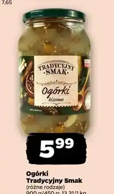 Netto Ogórki kiszone Tradycyjny Smak oferta