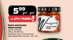 Netto Pasta warzywna Wawrzyniec z suszonymi pomidorami i żurawiną oferta