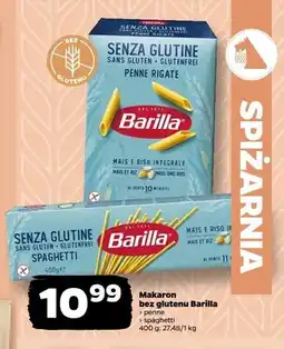 Netto Makaron bezglutenowy spaghetti Barilla oferta