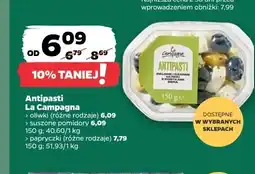 Netto Antipasti oliwki La Campagna oferta