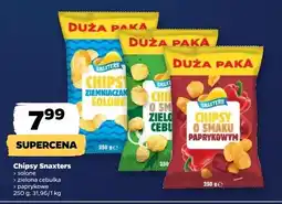 Netto Chipsy solone Snaxters Duża Paka oferta