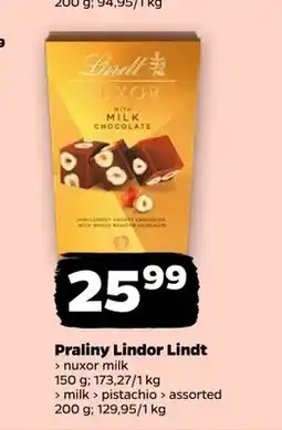 Netto Praliny Lindor Nuxor Milk Lindt oferta