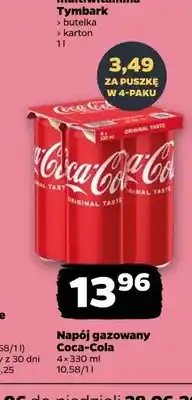Netto Napój gazowany Coca-Cola 4-pak oferta