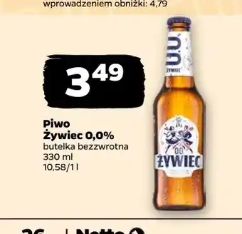 Netto Piwo bezalkoholowe Żywiec oferta