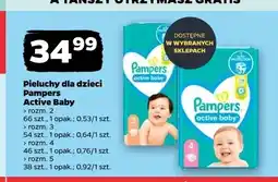 Netto Pieluchy dla dzieci Pampers Active Baby rozm. 2 oferta