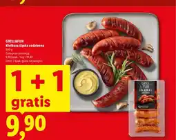 Lidl Kiełbasa śląska codzienna Grill&Fun oferta