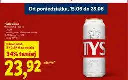 Lidl Piwo Tyskie Gronie 8-pak oferta