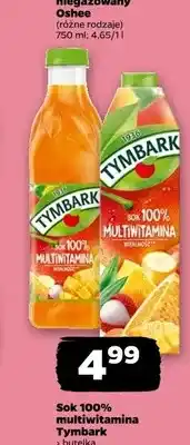 Netto Sok 100% multiwitamina Tymbark butelka oferta