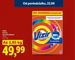 Lidl Proszek do prania Vizir do kolorów oferta