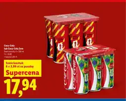 Lidl Napój gazowany Coca-Cola 6-pak oferta