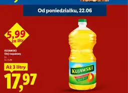 Lidl Olej rzepakowy Kujawski oferta