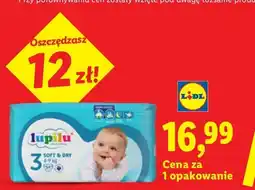 Lidl Pieluchy Lupilu Soft & Dry 3 oferta