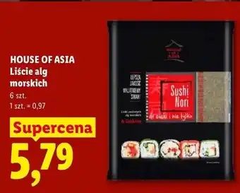 Lidl Liście alg morskich House of Asia oferta