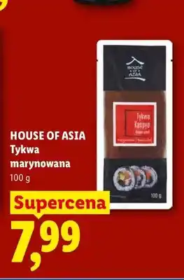 Lidl Tykwa marynowana House of Asia oferta