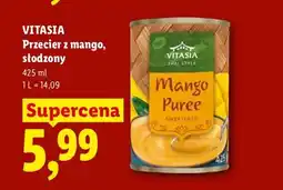 Lidl Przecier z mango słodzony Vitasia oferta