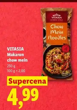 Lidl Makaron chow mein Vitasia oferta
